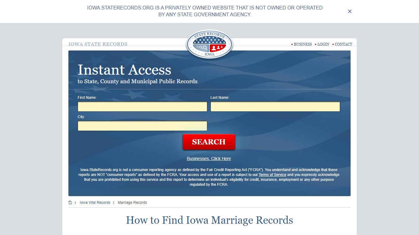 How to Find Iowa Marriage Records